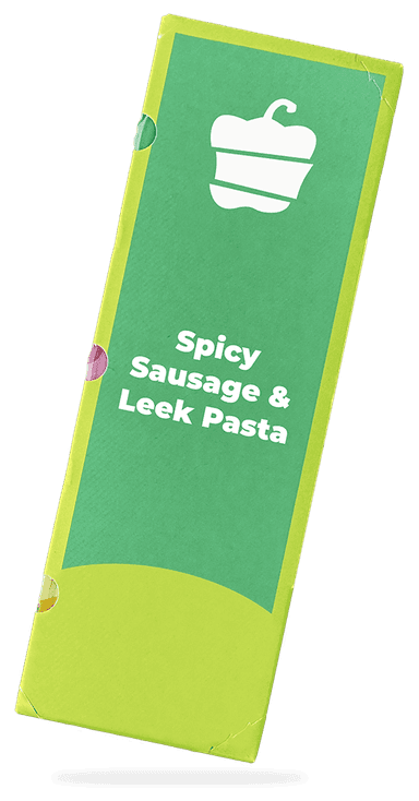 Spicy Sausage & Leek Pasta