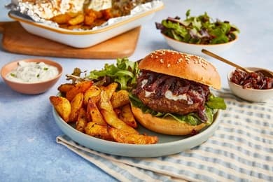 Indian Spiced Lamb Burgers