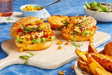 Churrasco Piri Piri Halloumi Burger