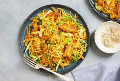 Indochinese Hakka Noodles