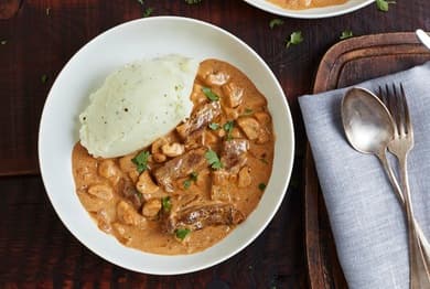 Beef Stroganoff