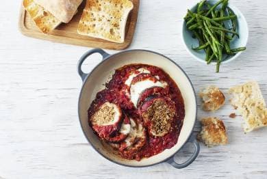 Aubergine Parmigiana