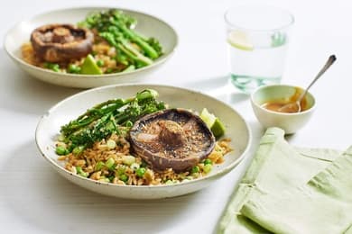 Japanese Seared Mushroom Steak
