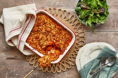 Chorizo & Gnocchi Bake