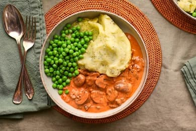 Mushroom Stroganoff