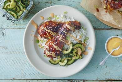 Sticky Korean Chicken Drumsticks