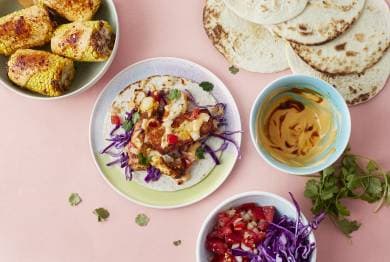 Baja California Halloumi Tacos