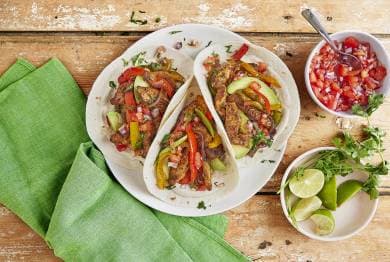 Spicy Chicken Fajitas