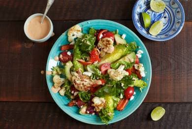 Chipotle Grilled Cauli Salad
