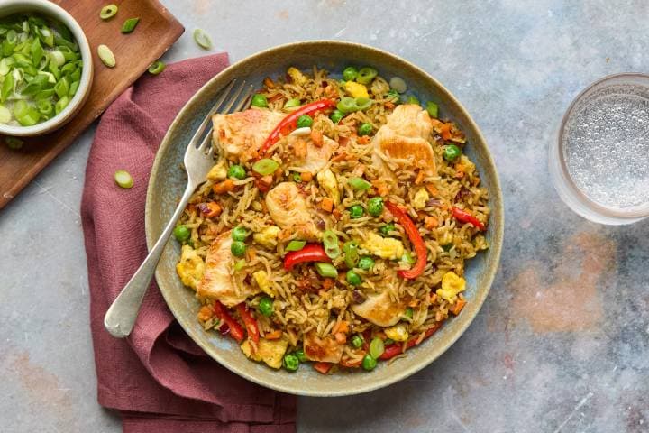 Thai Green Curry Fried Rice