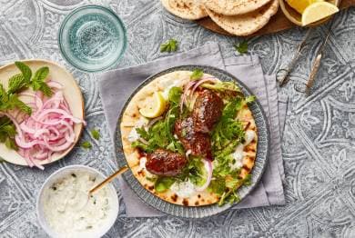 Lamb Kofta Flatbreads